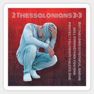 2 Thessalonians 3:3 Sticker